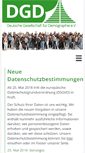 Mobile Screenshot of dgd-online.de