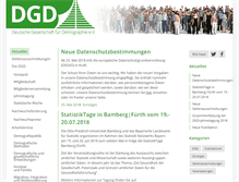 Tablet Screenshot of dgd-online.de